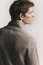 CARDIGAN MARINE LANA & CASHMERE<BR/><BR/> KNCAWCBGF5 230 Raw 