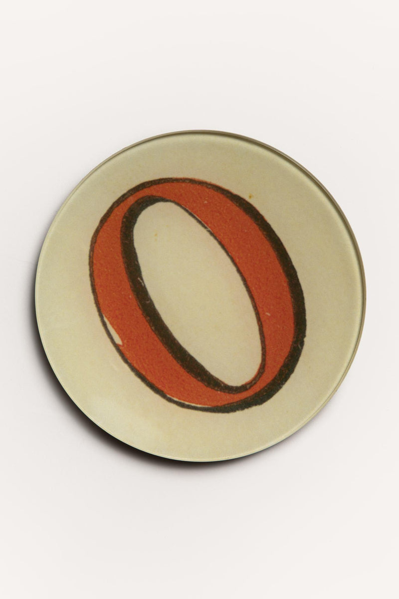 "O" <BR/>ROUND PLATE JDRPRLO 1 John Derian 