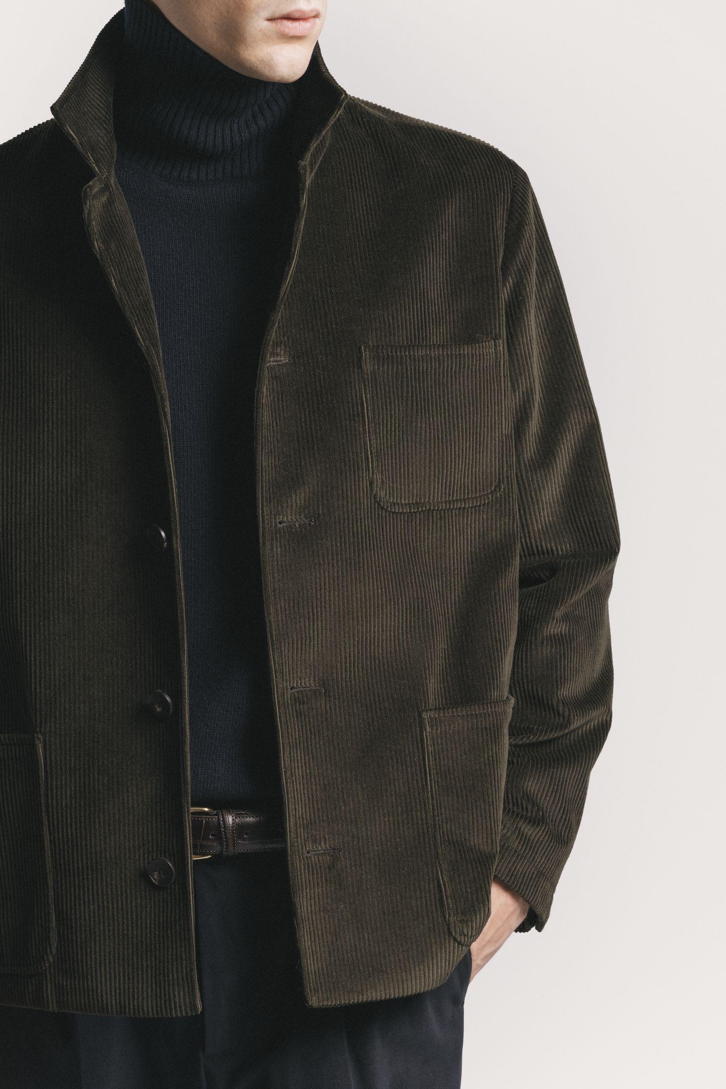 GIACCA PAINTER VELLUTO A COSTE<BR/><BR/><BR/> JKPTCOMGF5 580 Raw 