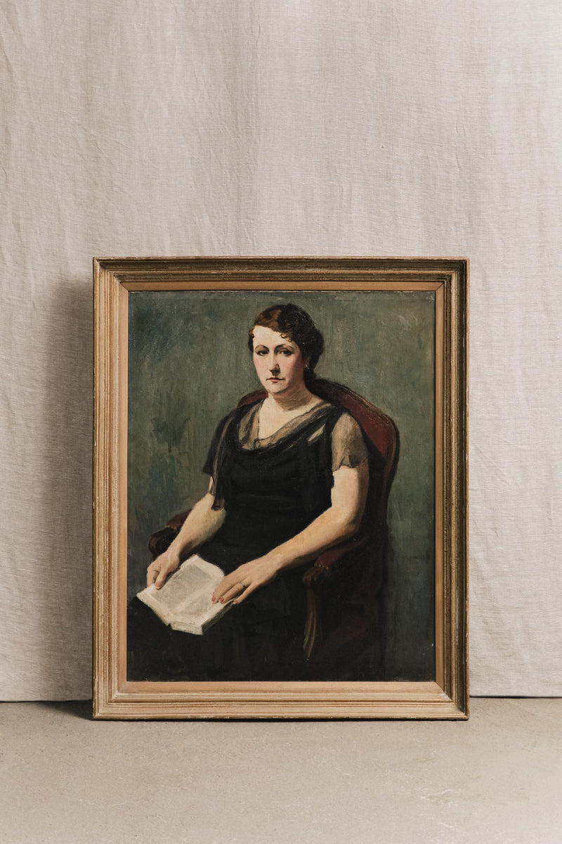 "donna con libro" COR0402 1 Raw 