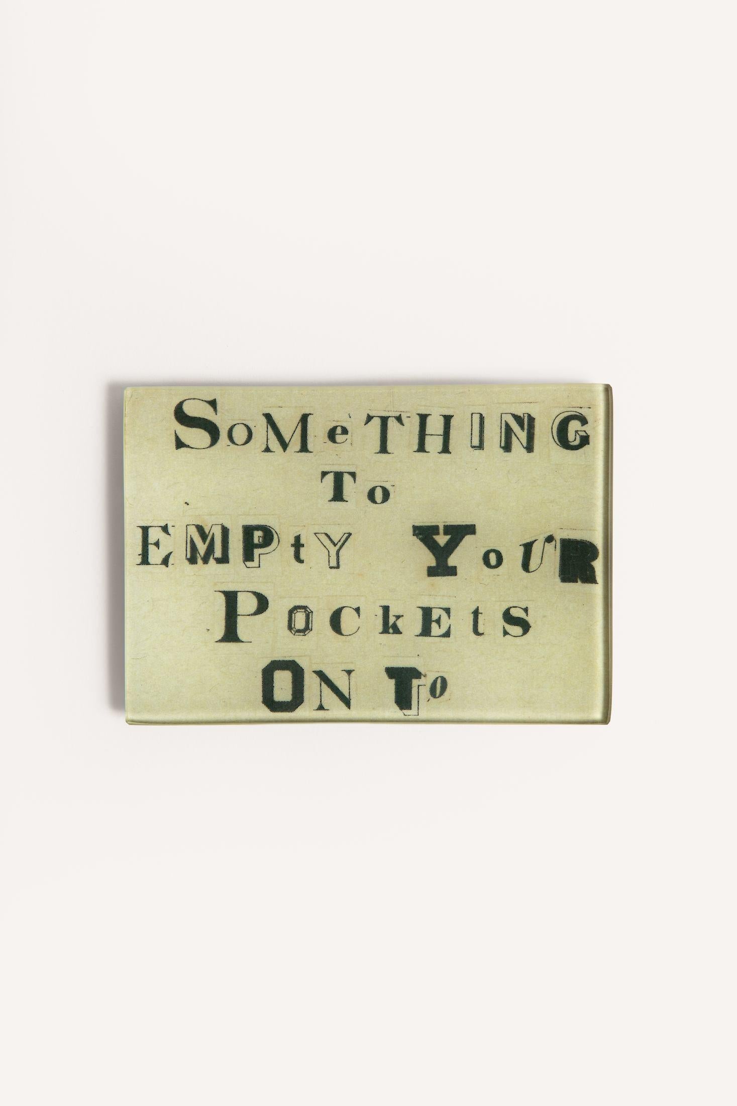 EMPTY POCKETS TRAY<BR/> JDRTEP12 1 John Derian 