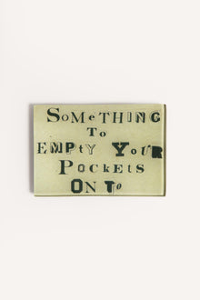 EMPTY POCKETS TRAY<BR/> JDRTEP12 1 John Derian 