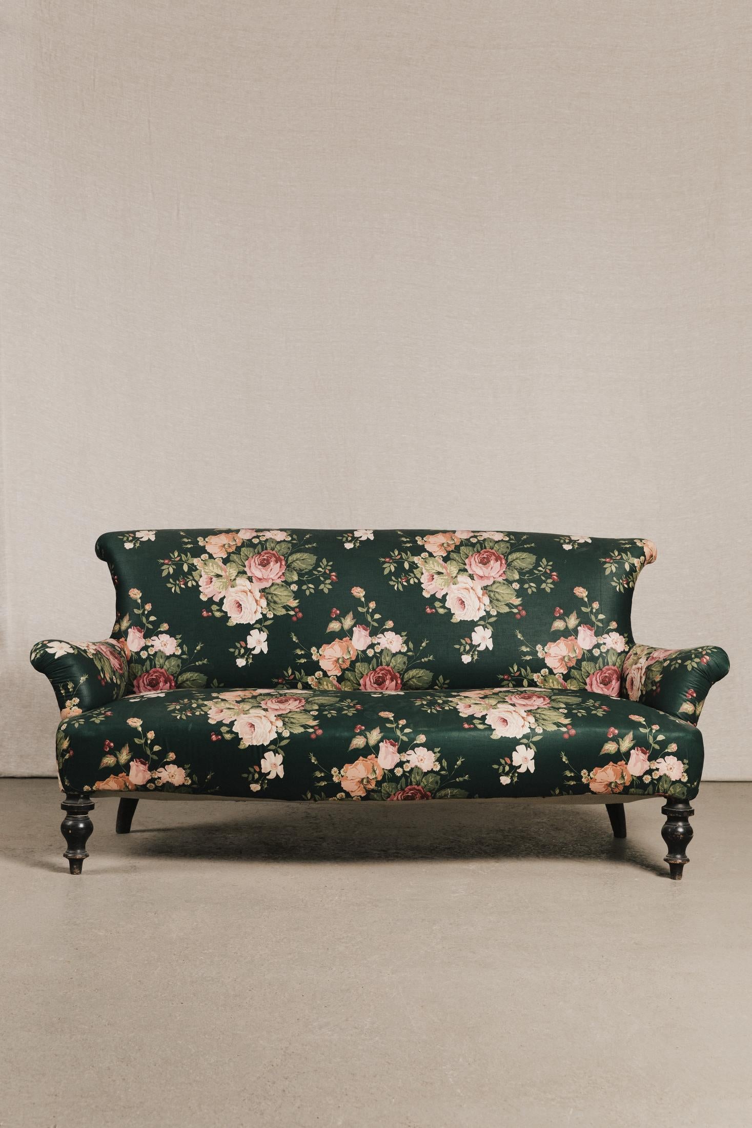 Divano stile Napoleone III SED0140 1 Raw 