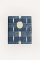 LARGE NOTEBOOK FLAMMÉ INDIGO<BR/> APCAHIERL RAW ANTOINETTE POISSON 