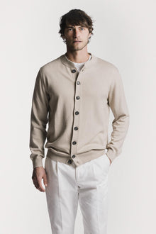 Cardigan Club  cotone cashmere KNCGCWBGS6 447 Raw 