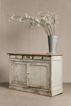 Credenza bassa in legno decapato ARM0077 1 Raw 