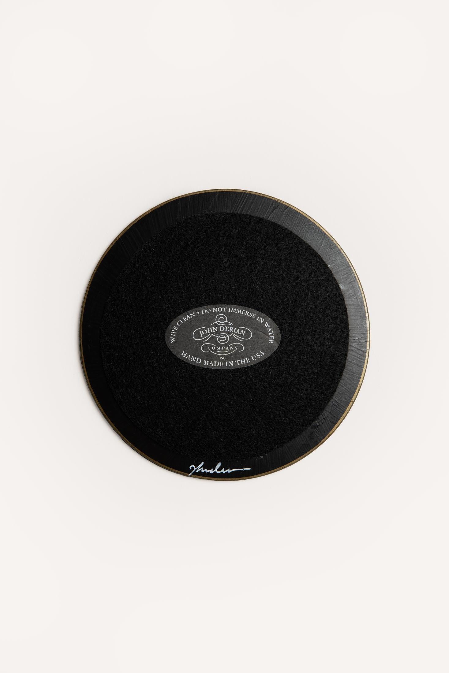 "D" <BR/>ROUND PLATE JDRPRLD 1 John Derian 
