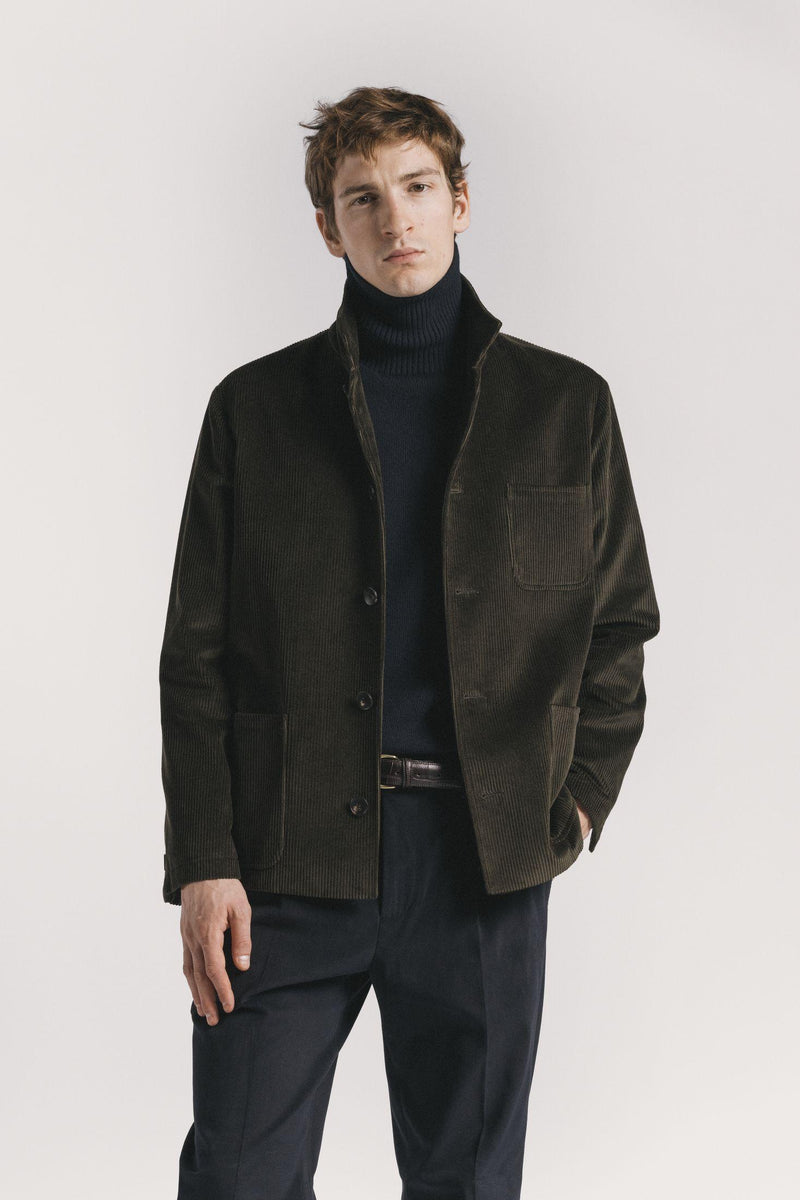 GIACCA PAINTER VELLUTO A COSTE<BR/><BR/><BR/> JKPTCOMGF5 580 Raw 