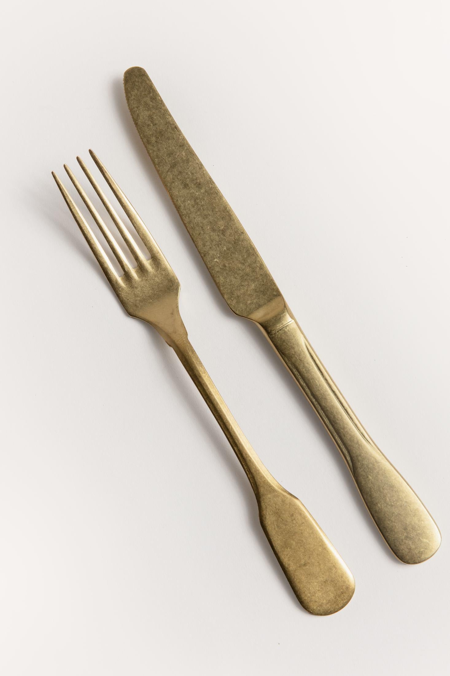 COLTELLO TAVOLA BRICK LANE NKNIBL90305 RAW KnIndustrie 