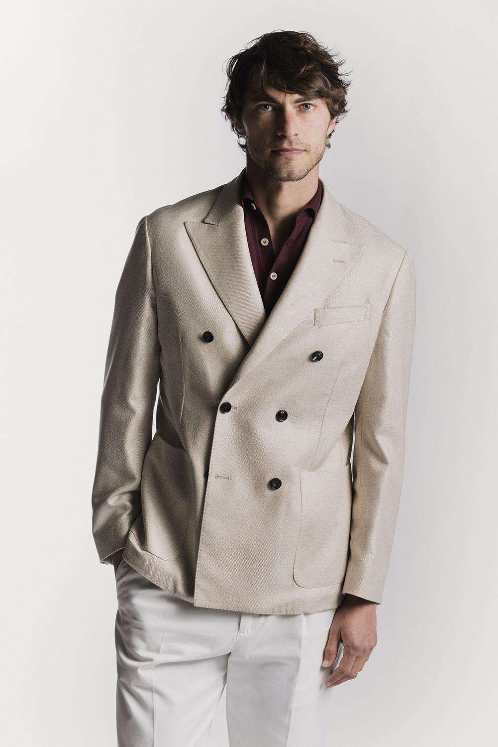 Giacca Lord  seta Mulberry JKDBSLCRS6 03 Raw 