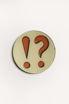 "!?" <BR/>ROUND PLATE JDRPRL!? 1 John Derian 