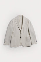 Giacca Windsor  raso di lino JKSBRLCRS6 1 Raw 