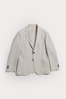 Giacca Windsor  raso di lino JKSBRLCRS6 1 Raw 