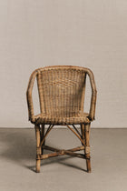 Coppia poltroncine vimini<BR/> SED0149 1 Raw 