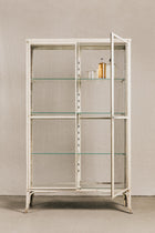 Vetrina da infermeria in metallo e vetro<BR/> ESP0056 1 Raw 