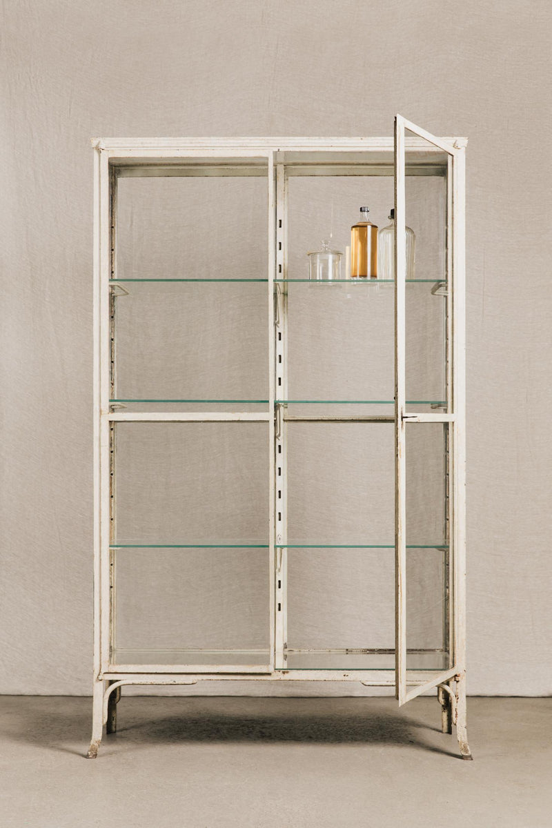 Vetrina da infermeria in metallo e vetro<BR/> ESP0056 1 Raw 