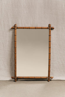 Specchio in faux bamboo SPE0689 1 Raw 