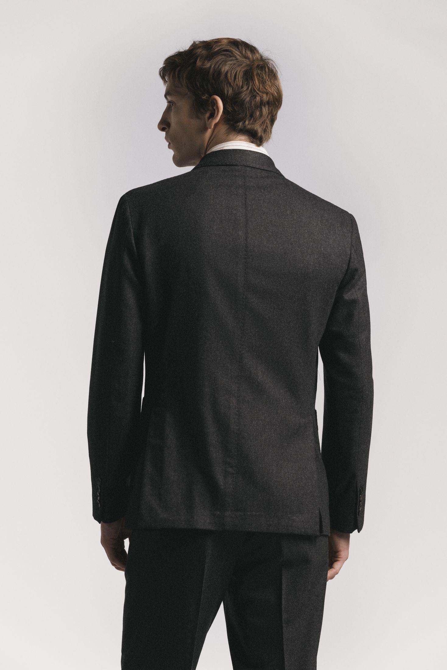 GIACCA LORD FLANELLA DI LANA<BR/><BR/> JKDBFLCHF5 880 Raw 