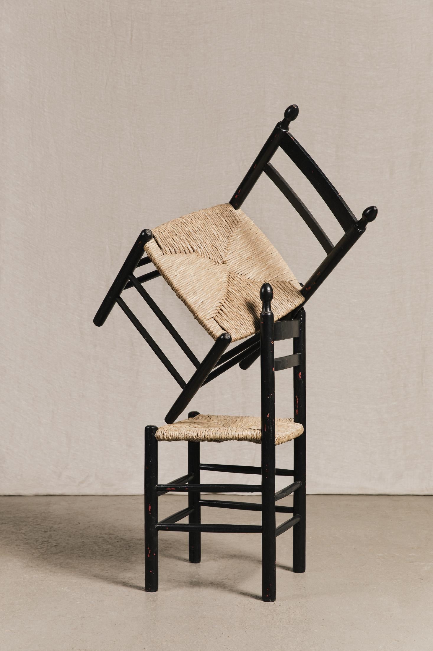 Sedia rustica da campagna SED0159 1 Raw 