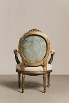 Poltroncine Cabriolet Luigi XVI<BR/> SED1359 1 Raw 