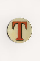"T" <BR/>ROUND PLATE JDRPRLT 1 John Derian 