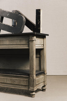 Console in legno Luigi Filippo<BR/><BR/> TAV0947 1 Raw 