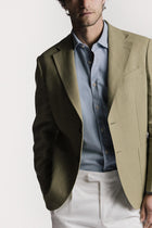 Giacca Windsor  raso di lino JKSBRLKHS6 1 Raw 