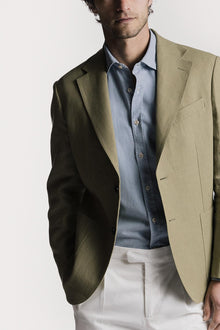 Giacca Windsor  raso di lino JKSBRLKHS6 1 Raw 