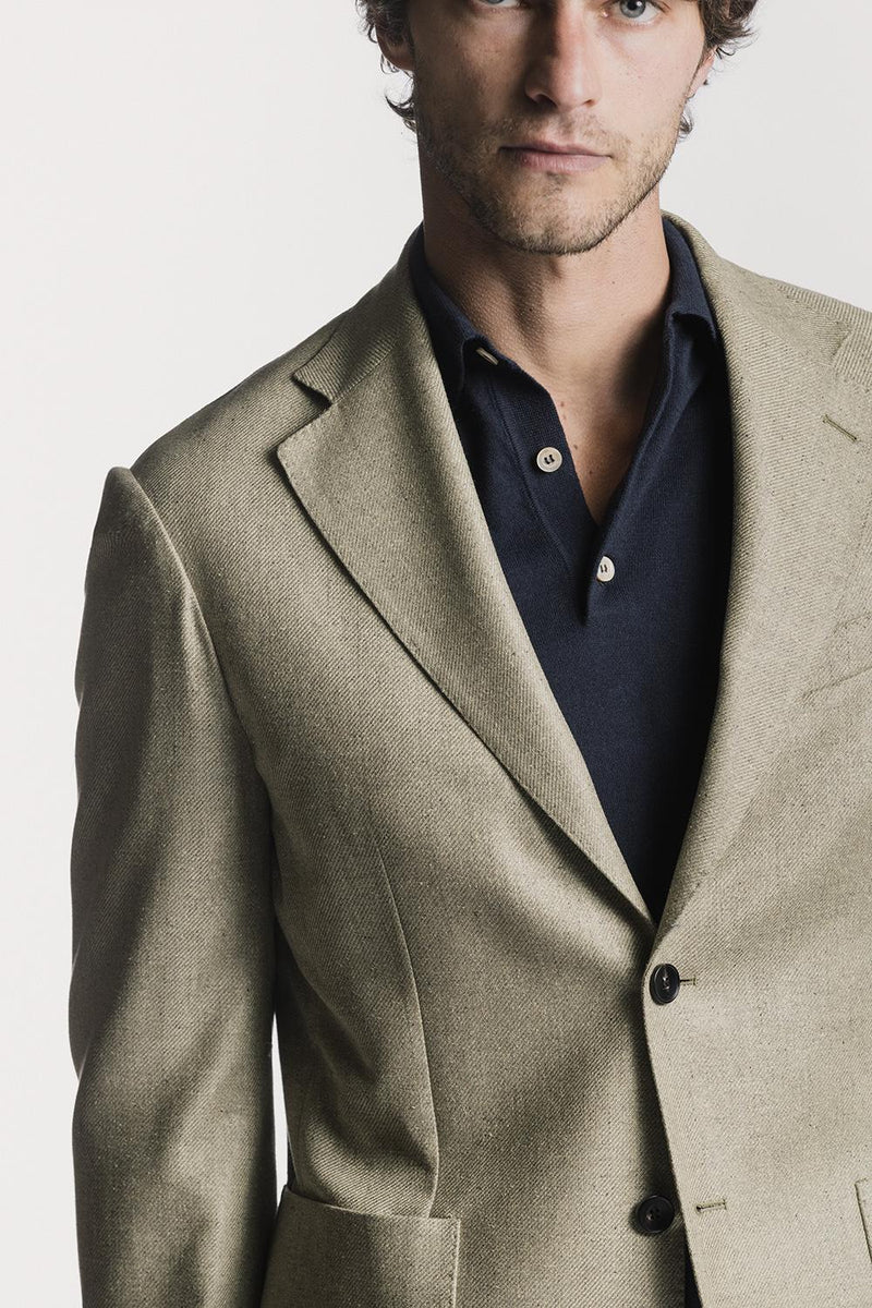 Giacca Windsor  seta Mulberry JKSBSLKHS6 1 Raw 