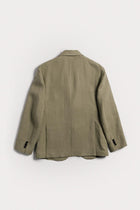 Giacca Windsor  raso di lino JKSBRLKHS6 1 Raw 