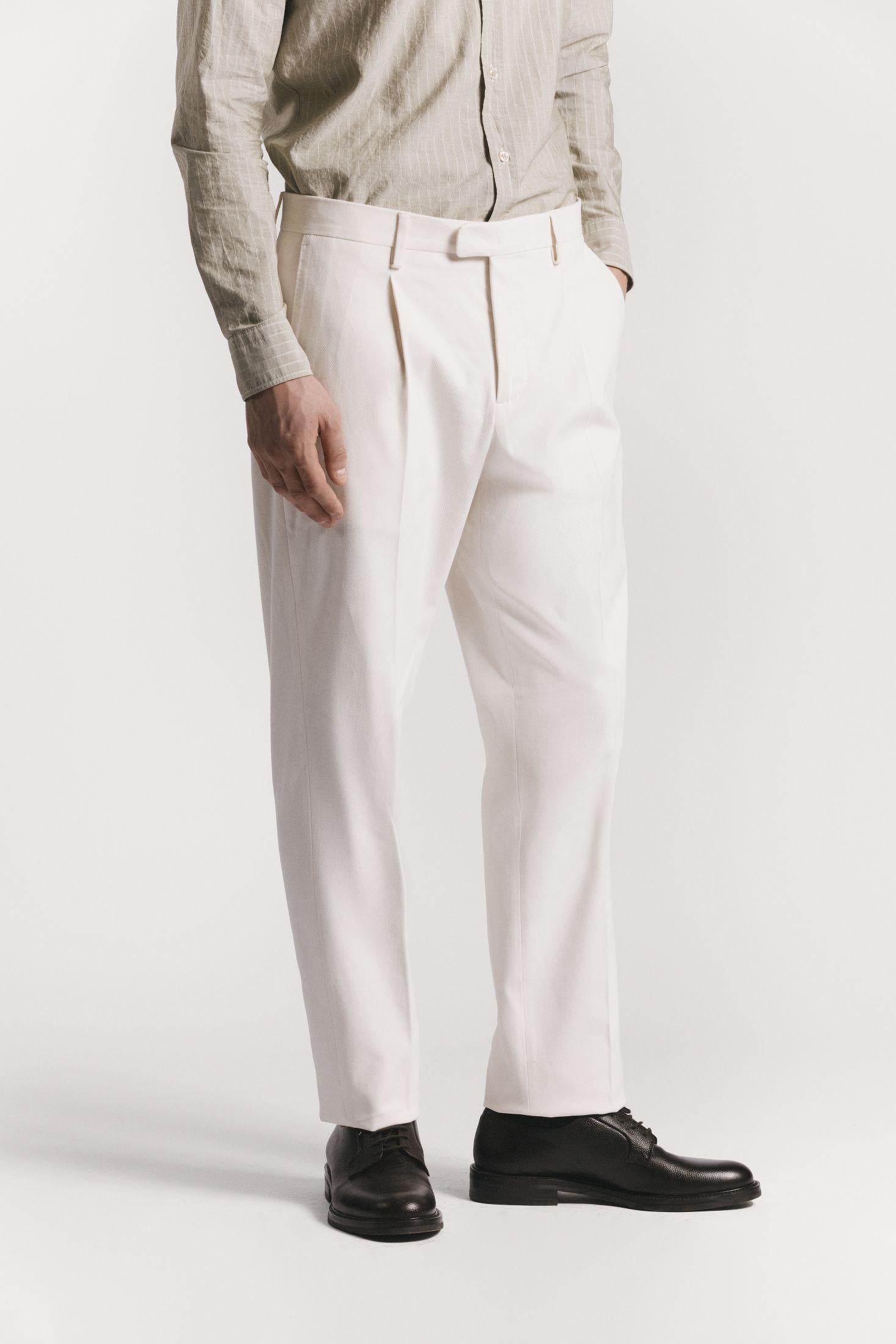 PANTALONE LAWRENCE COTONE<BR/><BR/> TRPLSCCRF5 110 Raw 