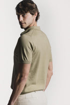 Polo Henley cotone cashmere KNPSSCWKAS6 441 Raw 