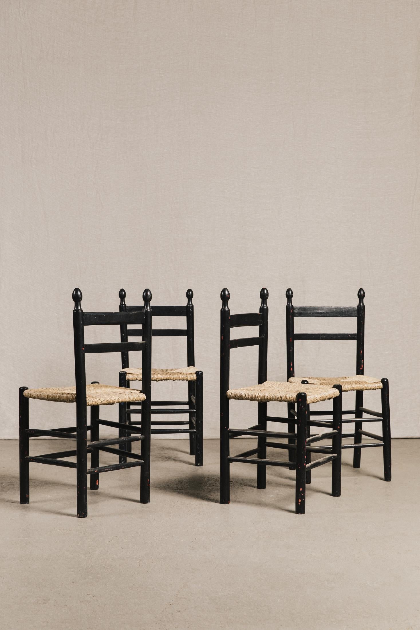 Sedia rustica da campagna SED0159 1 Raw 