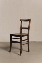 Coppia di sedie rustiche borchiate<BR/> SED0185 1 Raw 