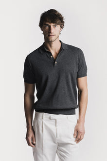 Polo Henley  cotone cashmere KNPSSCWCHS6 305 Raw 