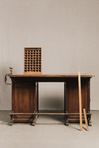 Scrivania da disegno in rovere<BR/> TAV0029 1 Raw 