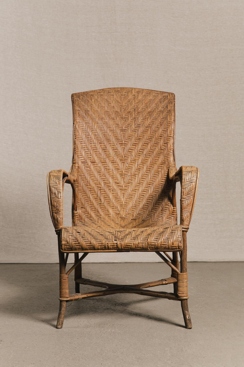 Poltrona in rattan <BR/> SED0151 1 Raw 