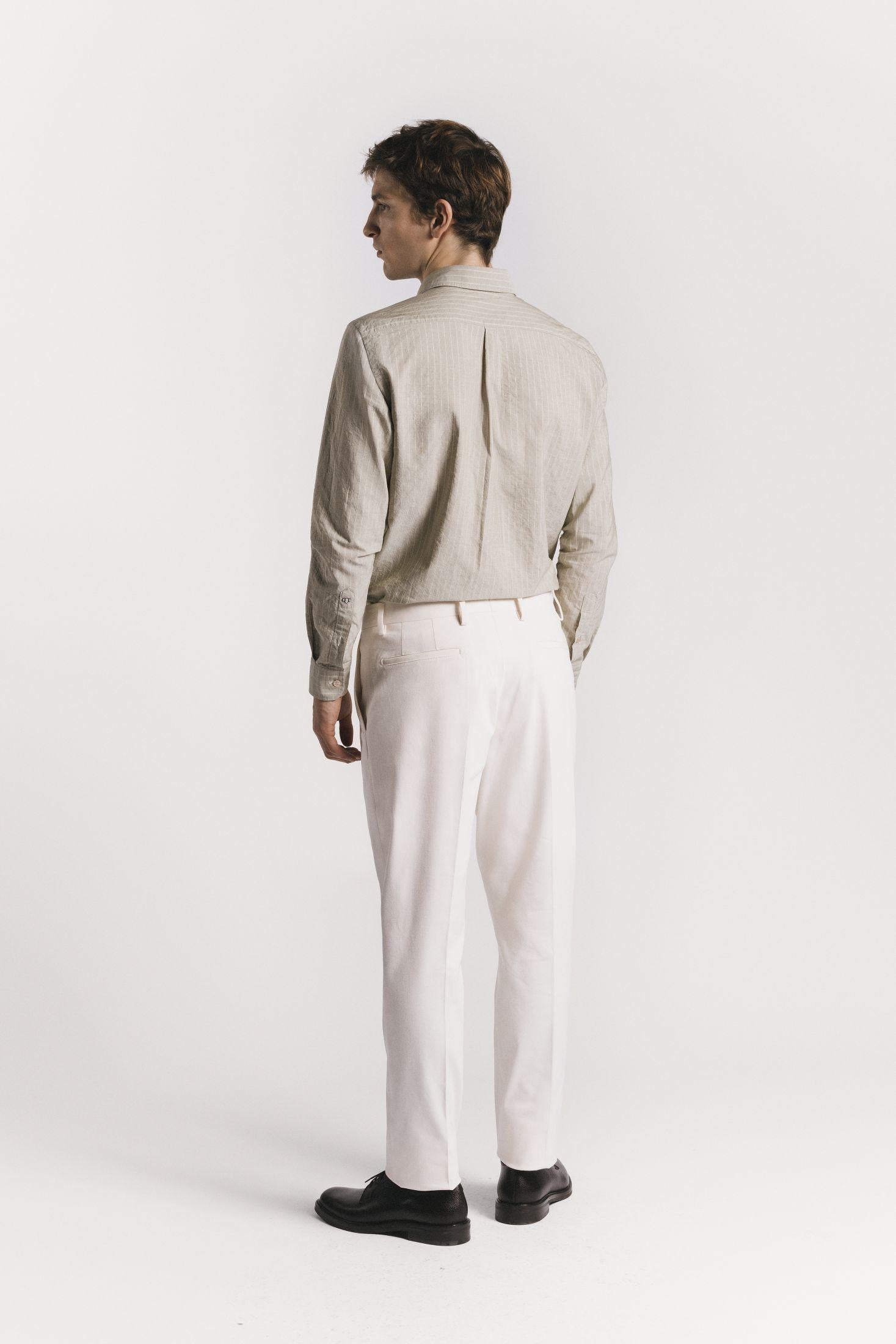 PANTALONE LAWRENCE COTONE<BR/><BR/> TRPLSCCRF5 110 Raw 