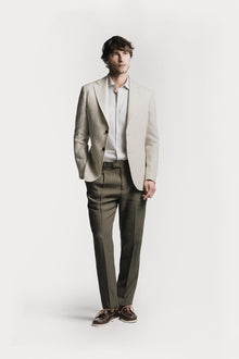 Giacca Windsor  raso di lino JKSBRLCRS6 1 Raw 