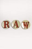 "K" <BR/>ROUND PLATE JDRPRLK 1 John Derian 