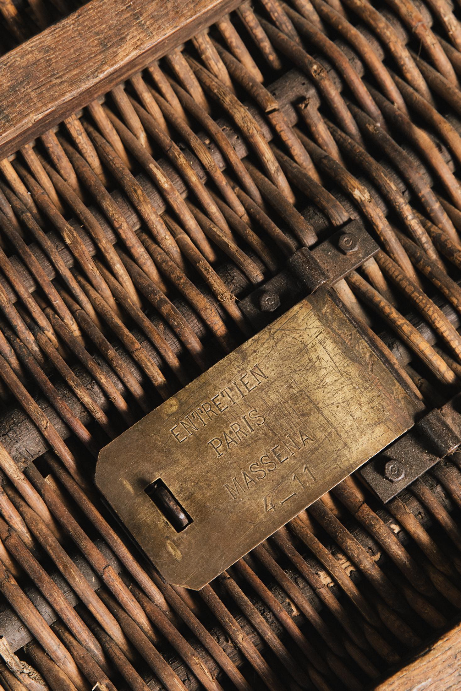 Baule da viaggio in vimini. NEG1408 1 Raw 