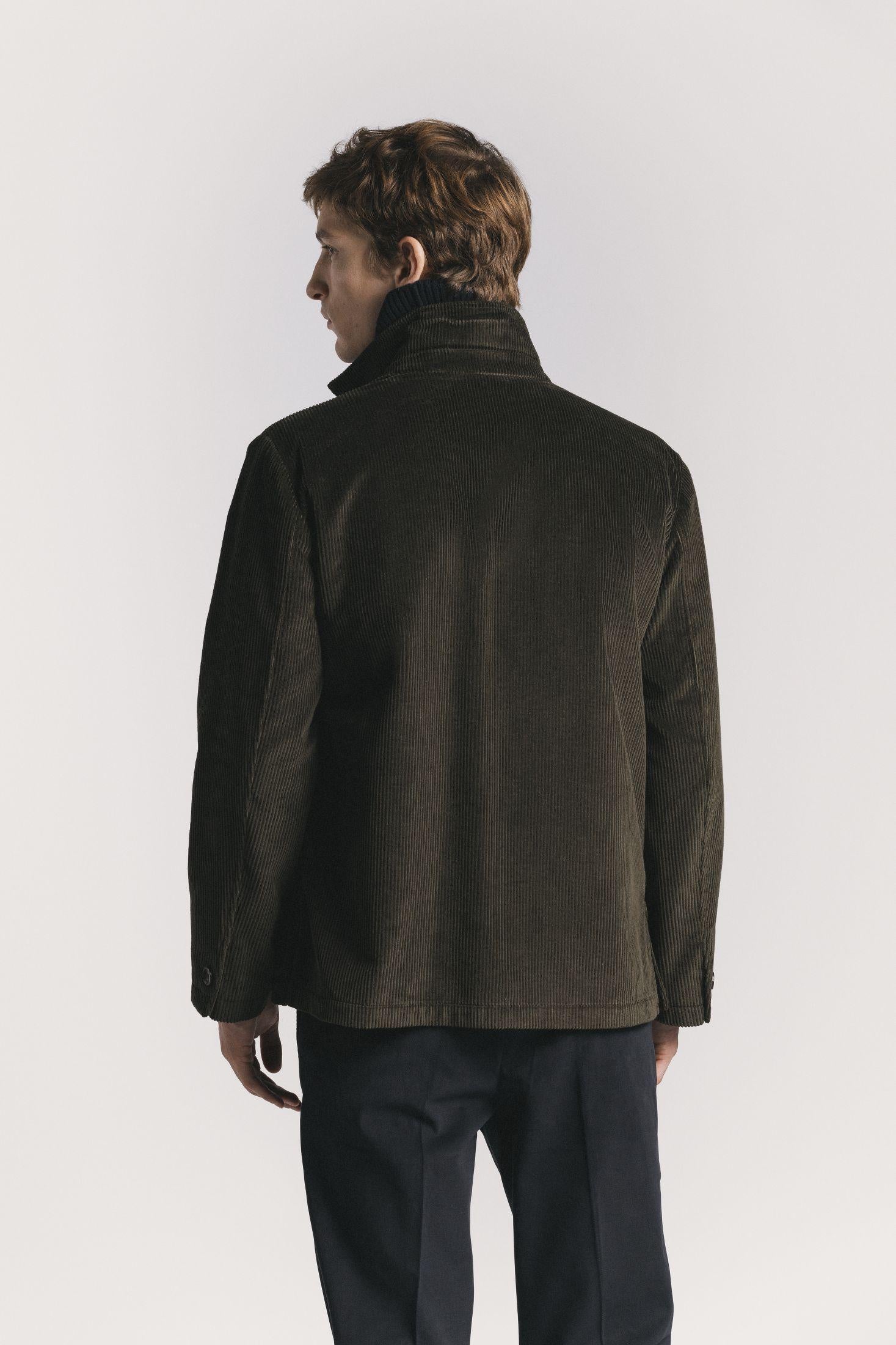 GIACCA PAINTER VELLUTO A COSTE<BR/><BR/><BR/> JKPTCOMGF5 580 Raw 