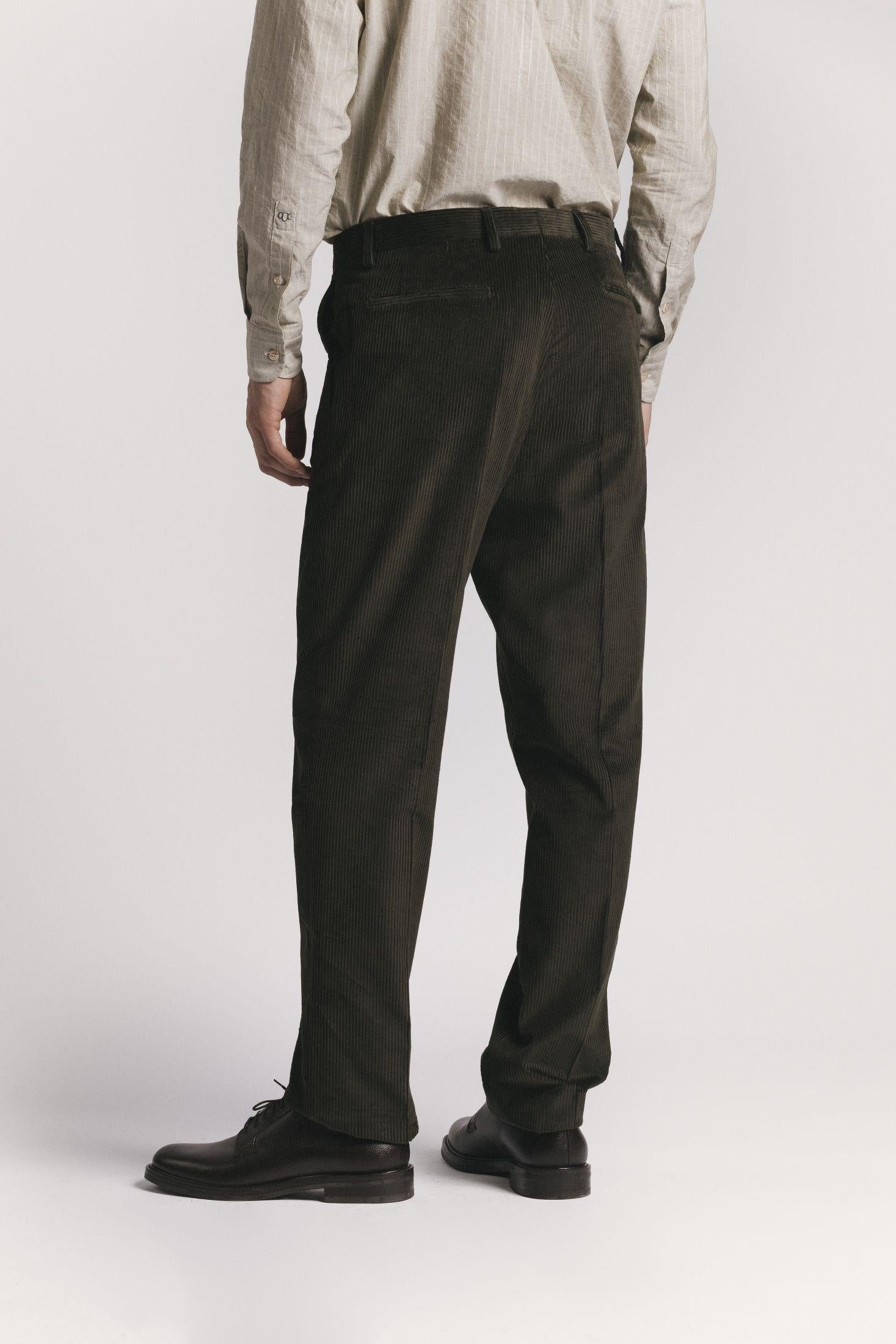 PANTALONE LAWRENCE VELLUTO A COSTE<BR/> TRPLCOMGF5 580 Raw 