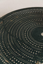 Tavolo da giardino tondo con piano traforato<BR/> GAR1205 1 Raw 