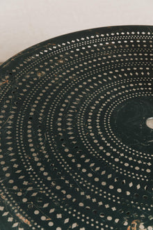 Tavolo da giardino tondo con piano traforato<BR/> GAR1205 1 Raw 