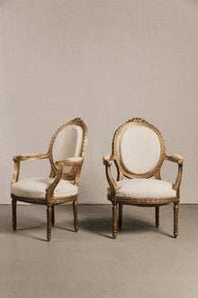 Poltroncine Cabriolet Luigi XVI<BR/> SED1359 1 Raw 