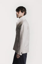 Giacca Painter  resca di lino JKPTLIHRCRS6 1 Raw 