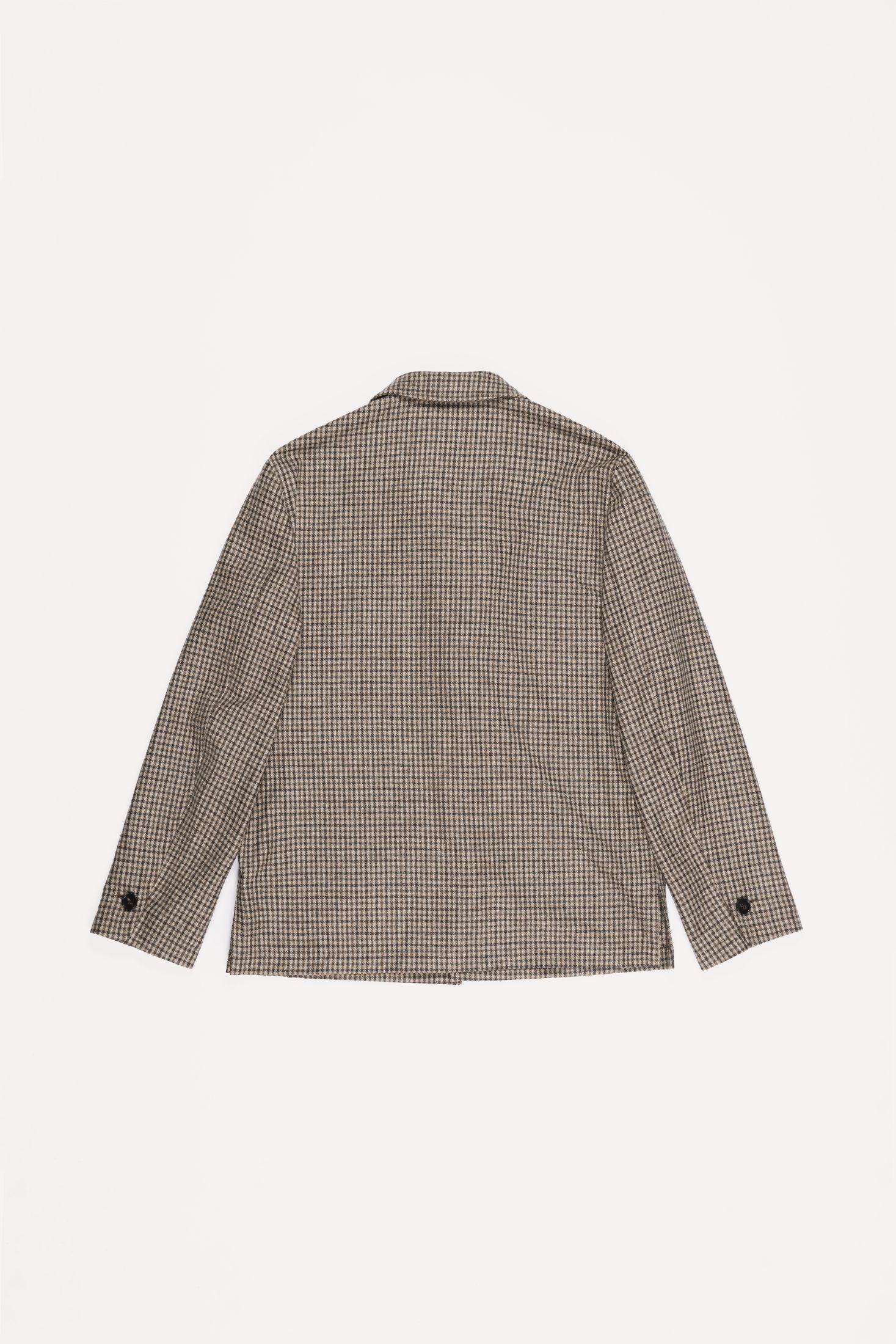 GIACCA PAINTER FLANELLA DI LANA<BR/> JKPTFLVYF5 230 Raw 