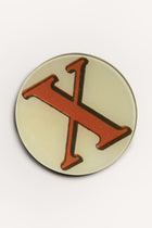 "X" <BR/>ROUND PLATE JDRPRLX 1 John Derian 