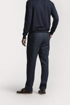 Pantalone Lawrence raso di Lino TRPLRLBLS6 69 Raw 